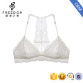 Meninas indianas personalizadas com sutiã imagem de calcinha calcinha sexy feminina e conjunto de sutiã elegante e romântico bralette racerback de renda